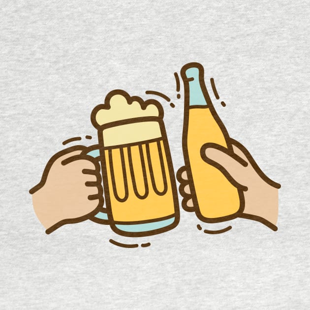 Beer Drink Cheer by Visualism